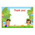 30 Luau hawaiian thank you cards kids birthday blank