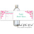30 Pink magnolias bottle stickers favor labels personalized