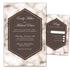 Marble wedding invitations (set of 100)