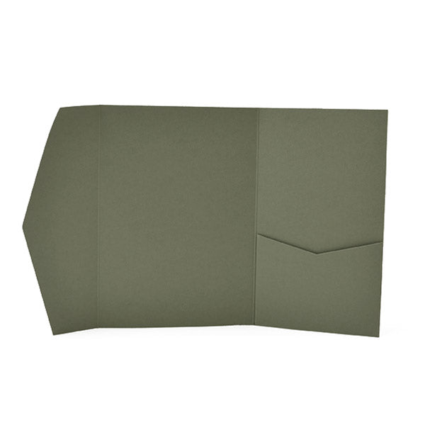 A7 Pocket envelope winter green