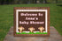 Monkey welcome sign baby shower pink brown printable