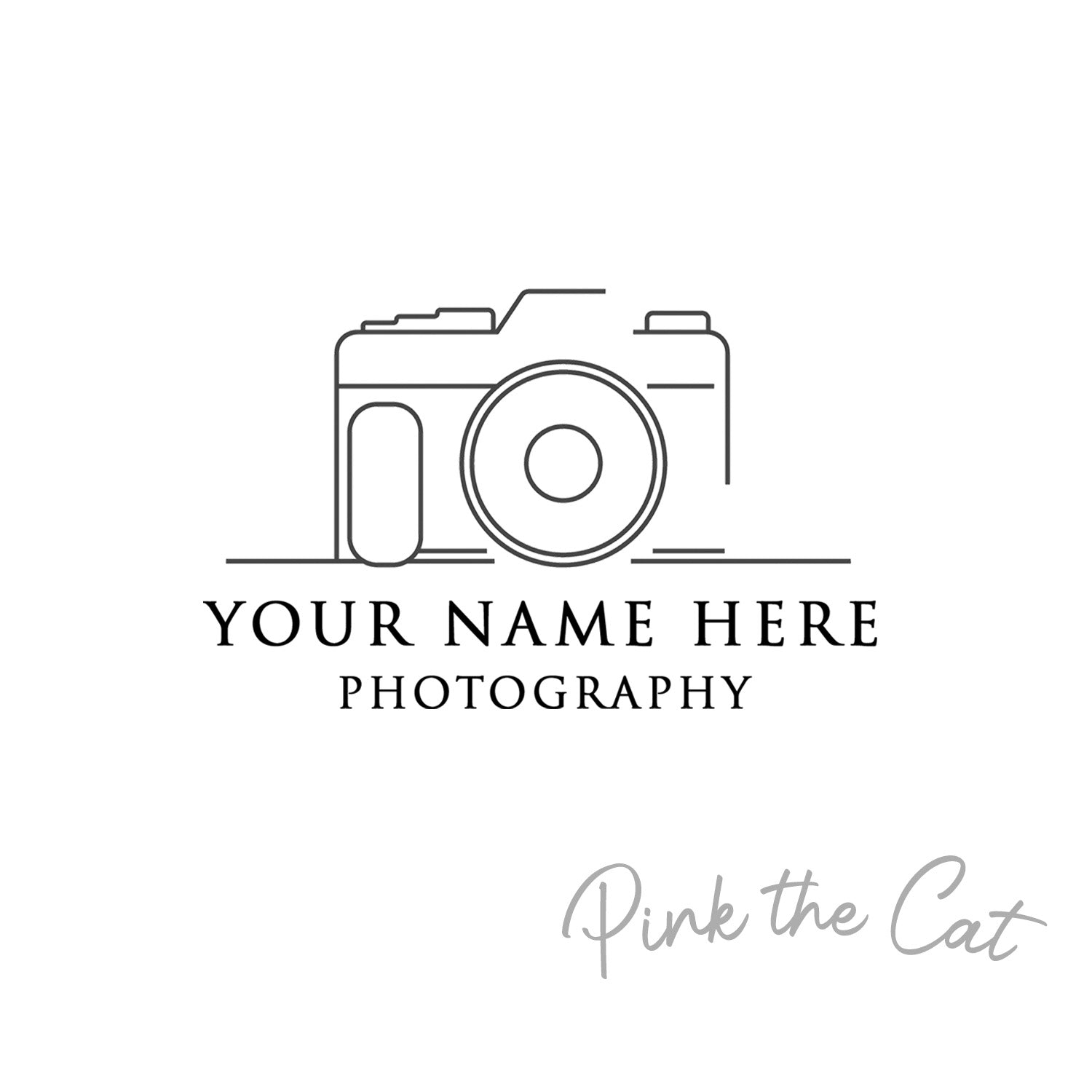 Premade photograpy camera logo design