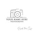 Premade photograpy camera logo design