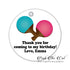 Ping pong themed stickers printable birthday favors