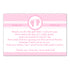 30 thank you cards baby girl shower pink with envelopes