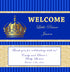 Candy bar wrappers prince royal blue gold printable