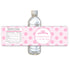 30 bottle labels pink princess baby shower favors