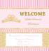 30 Candy bar wrappers princess pink gold