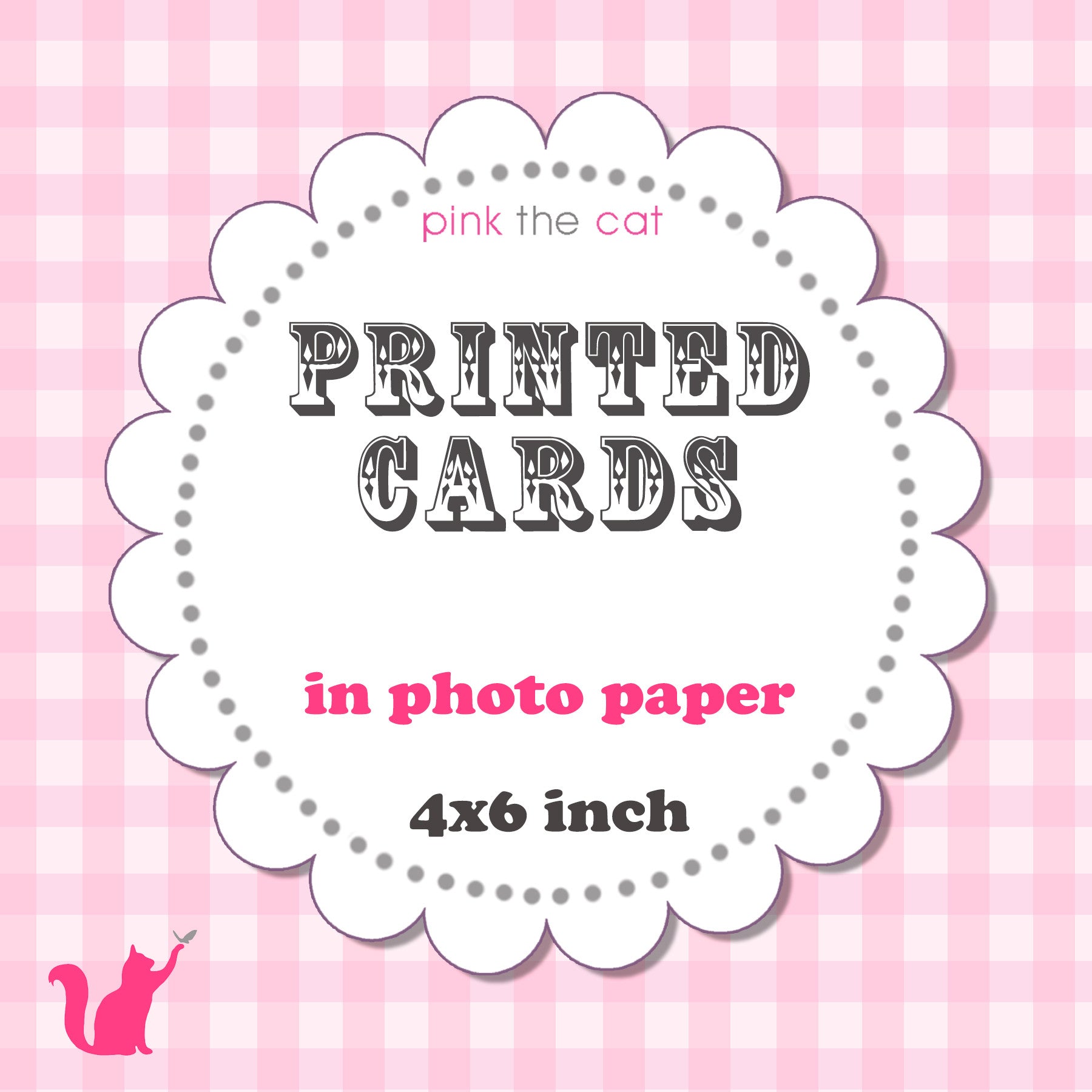 Printed Invitations or Thank You Cards Photo Paper