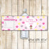 Puppy Bottle Label Pink Yellow Birthday Baby Shower Printable