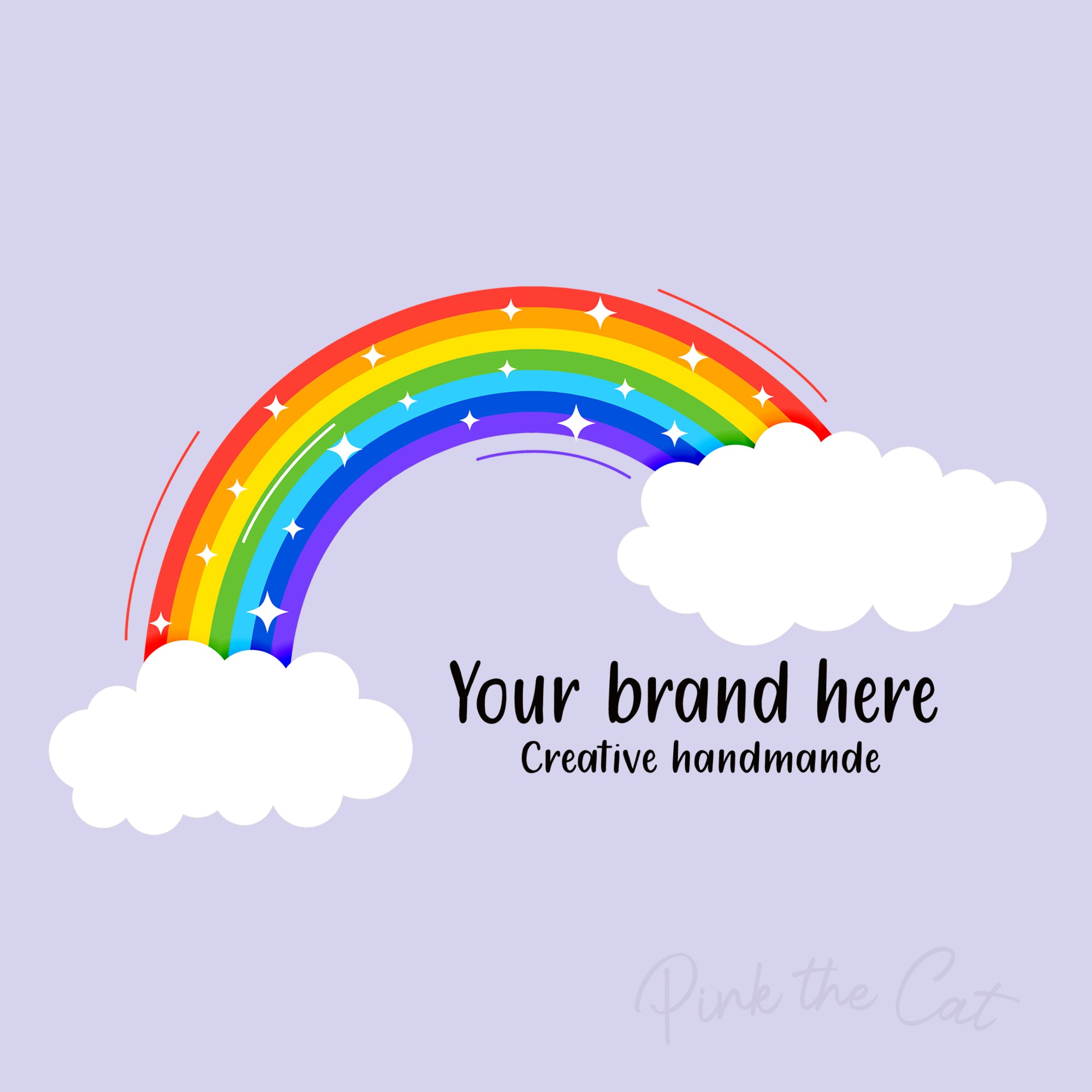 Premade rainbow logo design