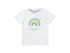 Boho rainbow t-shirt gold