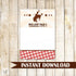 Cowboy Thank You Card Note Kids Birthday Rodeo