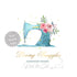 Premade sewing logo design