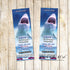 Real shark invitations kids birthday ticket printable