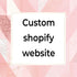 Custom shopify website SEO and Pluggins