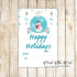 30 kids greeting cards christmas holiday snowman