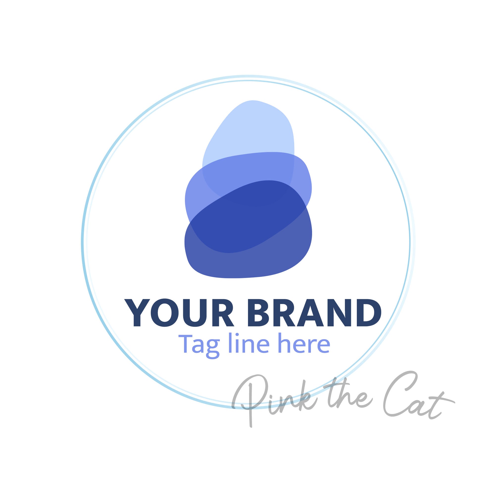 Stones spa wellness logo design