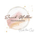 Premade logo signature gold pink design