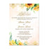 Sunflower walima nikah wedding invitations