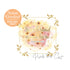 Sunflower logo template vintage design