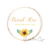 Premade sunflower logo design #1