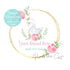 Premade princess swan logo design