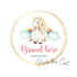 Premade rainbow unicorn logo design