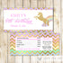 50 Candy Bar Wrappers Unicorn Birthday Gold Glitter