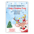Raindeer invitation christmas party printable