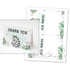 Mom and baby zebra watercolor invitation