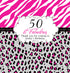 30 candy bar wrappers adult birthday pink black